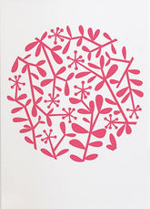Nature - Flora (Raspberry Sorbet) Unframed
